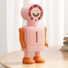 Detachable Base Misting Handheld Fan Cute Robot Shape Portable Mist Fan  Camping Travel