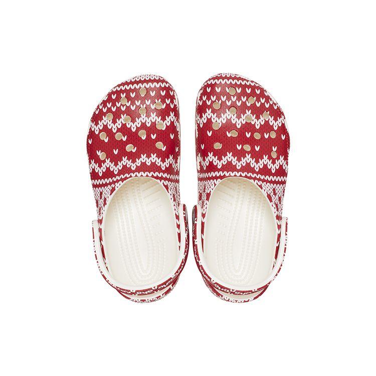 Crocs Classic Clog Holiday Sweater Женские кроссовки Мульти 209237-90H