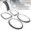 4PCS Headlight TailLight Trim Surround Bezel Ring Set For MINI F55 F56 F57