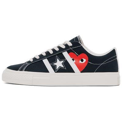 One Star Comme des Garçons Play x One Star Academy Pro 'Черный Эгрет' A09870C