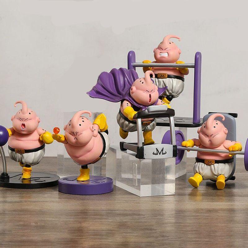 Dragon Ball Z Majin Buu Figure Cool Cute And Eco-friendly Pvc Material For Fitness Fans