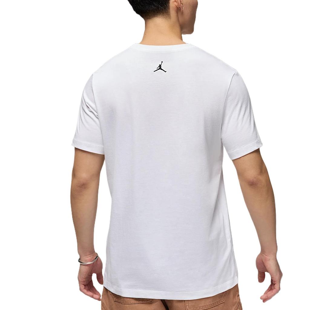 Jordan Flight Essentials Comfortable Soft Fashionable Versatile Short Sleeve T-Shirt Men Tops White HJ2399-100