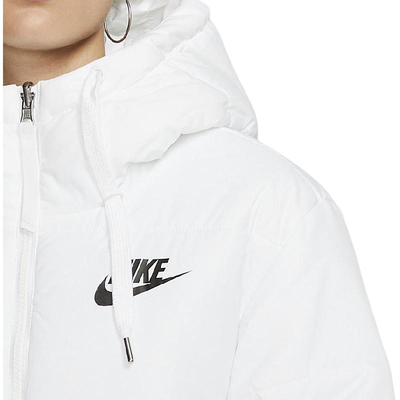 Nike Пуховик Зимний Женский Белый CD9044-100