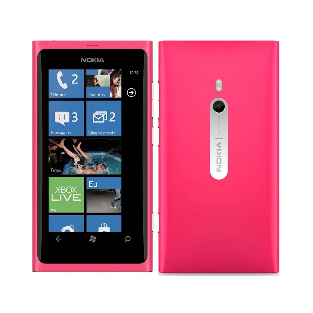 Восстановленный мобильный телефон Nokia Lumia 800 3G WIFI GPS 8MP камера с 1 SIM