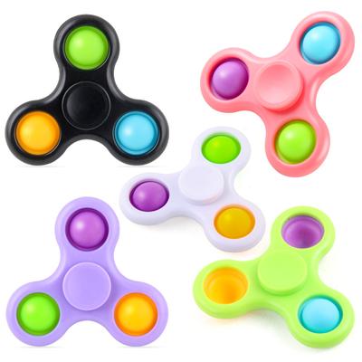 Антистресс Игрушки-фиджеты Гироскоп-спиннер для кончиков пальцев Игрушки для снятия стресса для взрослых и детей Декомпрессия Детские подарки