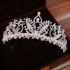 Корона принцессы повязка на голову на день рождения женская повязка на голову высокого класса свадебная повязка на голову головной убор новая корона аксессуары для волос