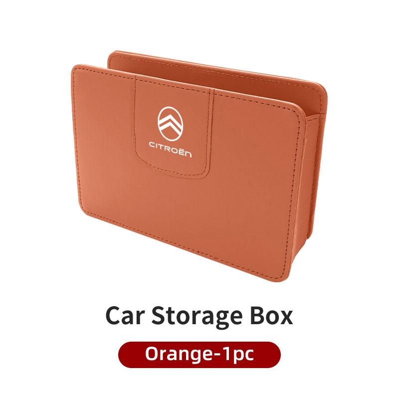 Car Side Seat Door Pocket Pouch Cell Phone Sunglasses Holder For Citroen C5 C1 C2 C6 C4L DS3 DS4 DS5 C-Elysee Grand Berlingo