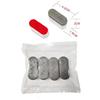 4pcs Anti-slip Toilet Seat Bumper Adhesive Function Strong Buffer Bidet Seat Bumpers Comfortable Toilet Lid Cushion