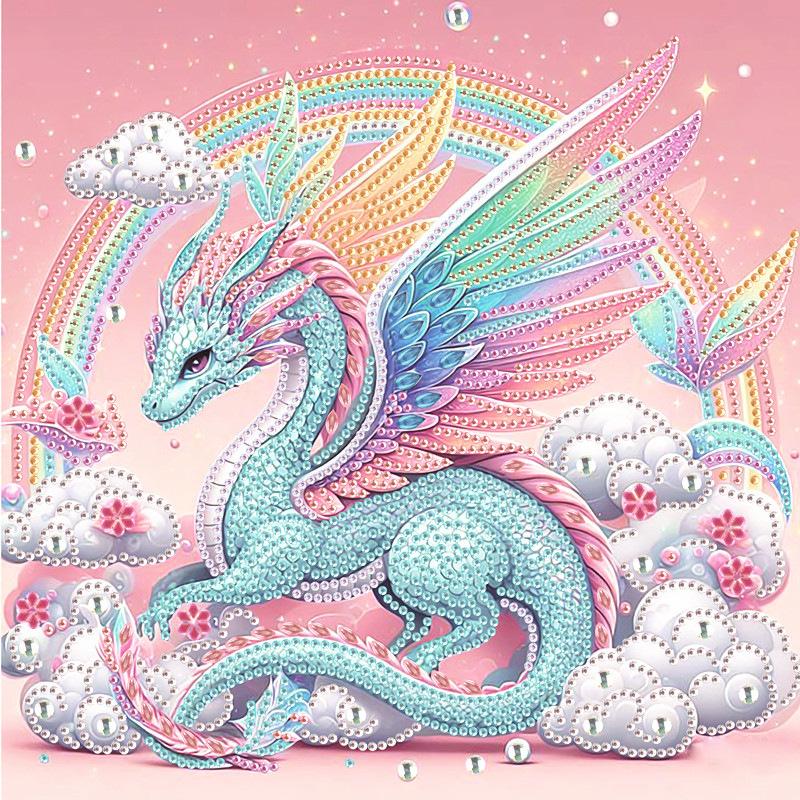 5D Abnormal Diamond Painting Set Kitten DIY Diamond Decorative Painting