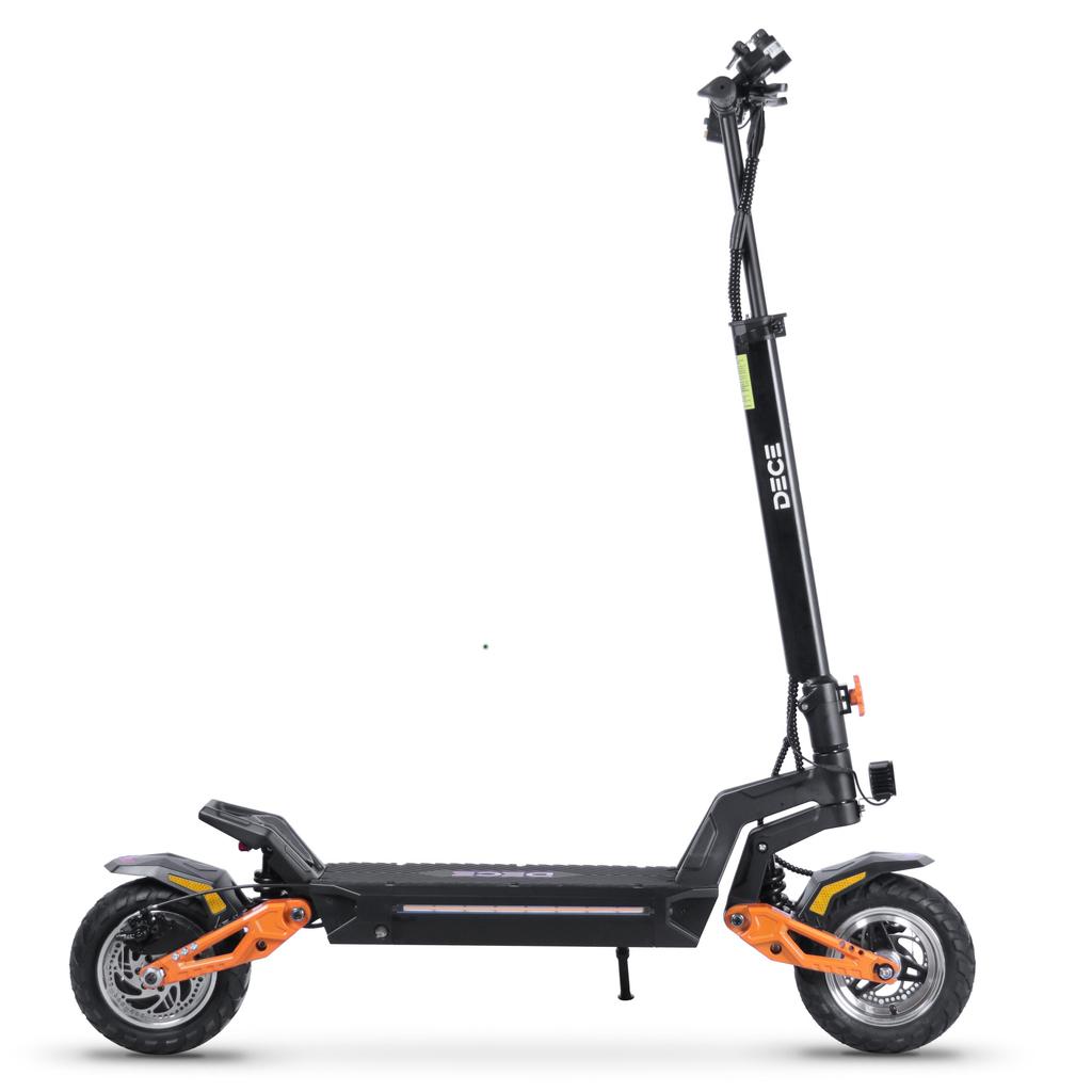 DECE DES20 48V Adult Urban Commuting Folding Electric Scooter 1200W Motor 48V13A Battery 10 Inch Off-Road Tires OutDoor EScooter