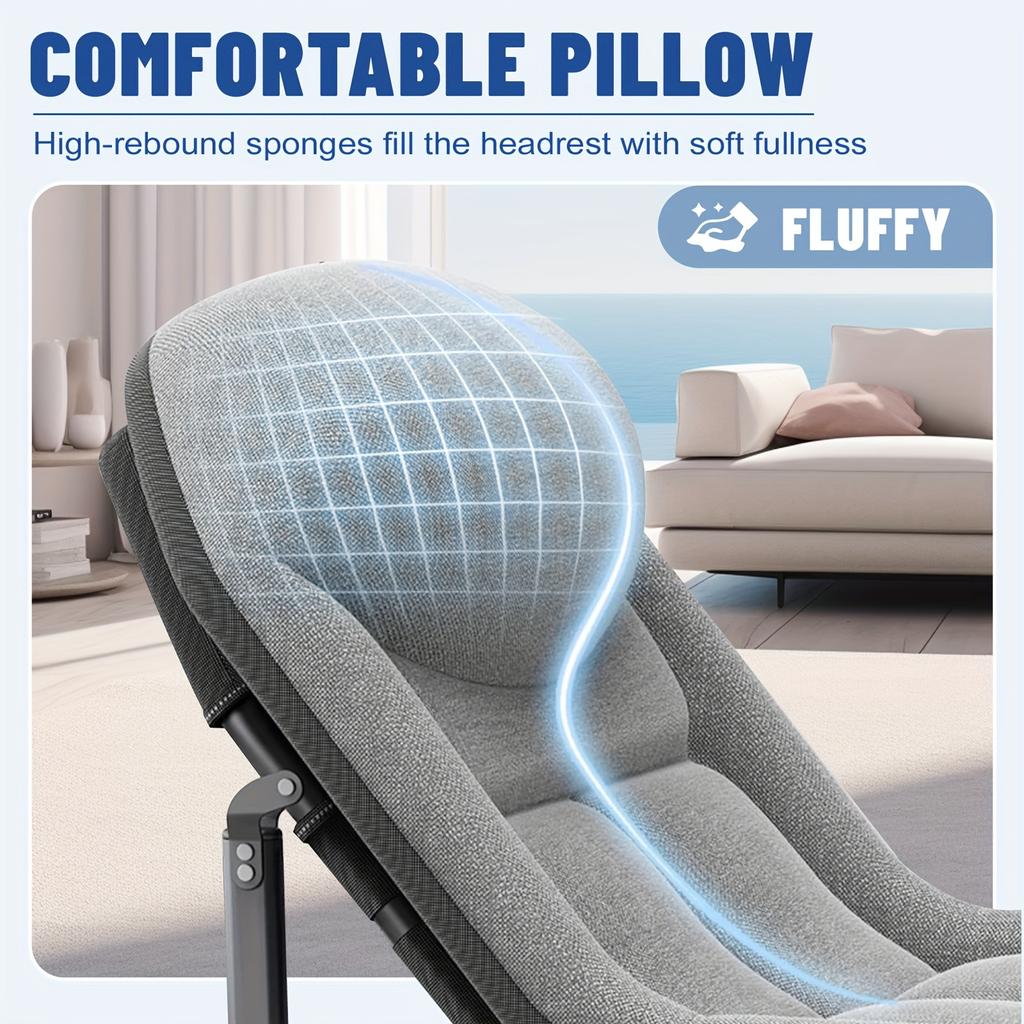 1 складная кровать — переносная, прочная и надежная рама с мягким матрасом и подушкой — идеально подходит для кемпинга, путешествий, офиса и отдыха на природе.