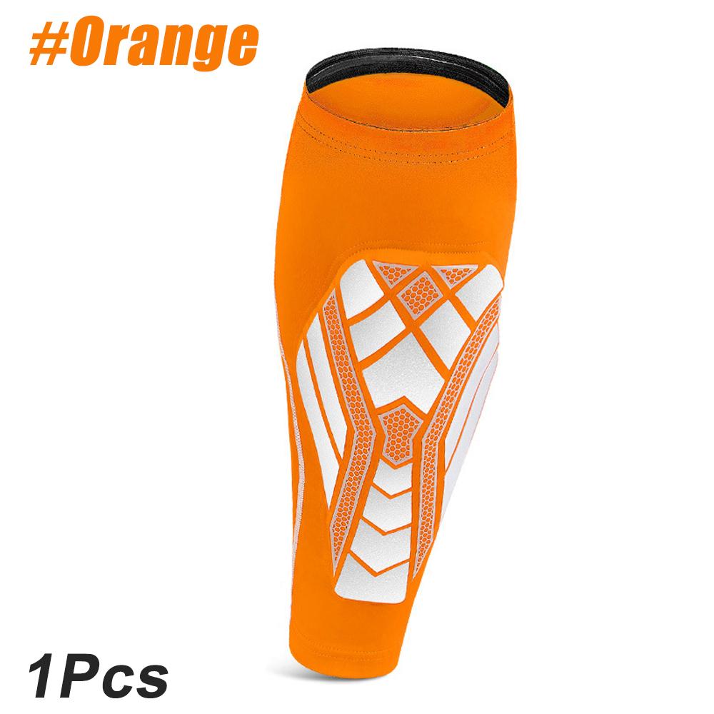 1 шт. компрессионный рукав для голени с подкладкой из ЭВА для мужчин и женщин, шины для голени, поддержка ног, бег, футбол, щитки для голени