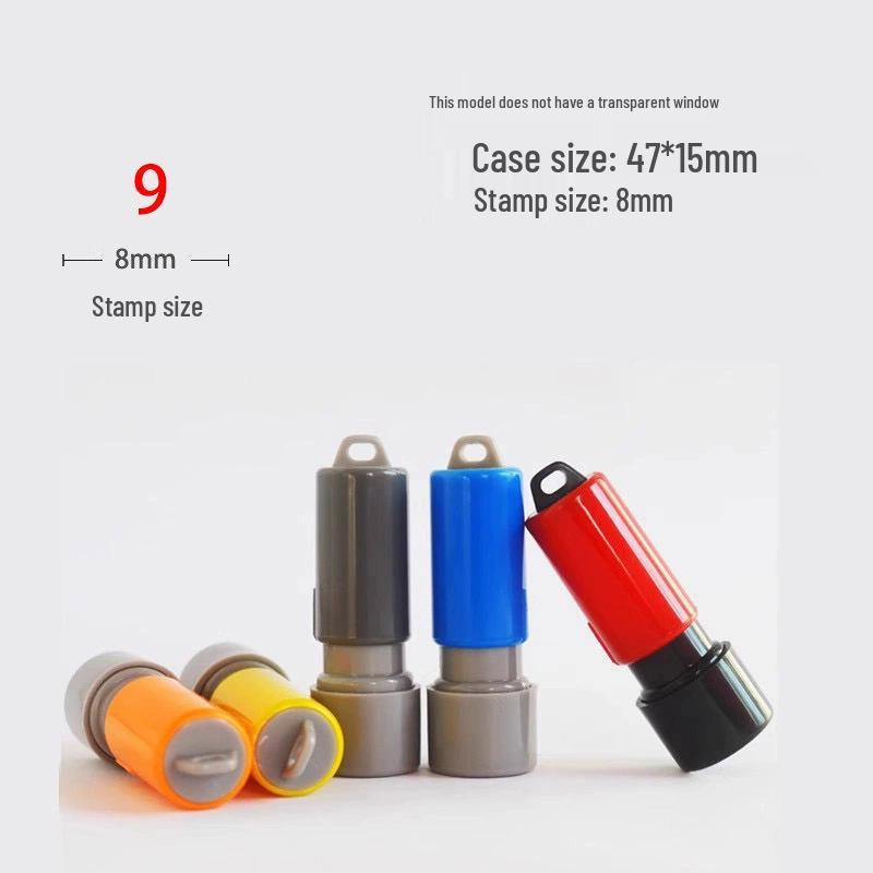 Photosensitive Stamp Set: Numbers 0-9 for Marking & Journaling