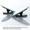 2Pcs Blind Spot Mirror Auto 360° Wide Angle Convex Rearview Side SUV Car Truck