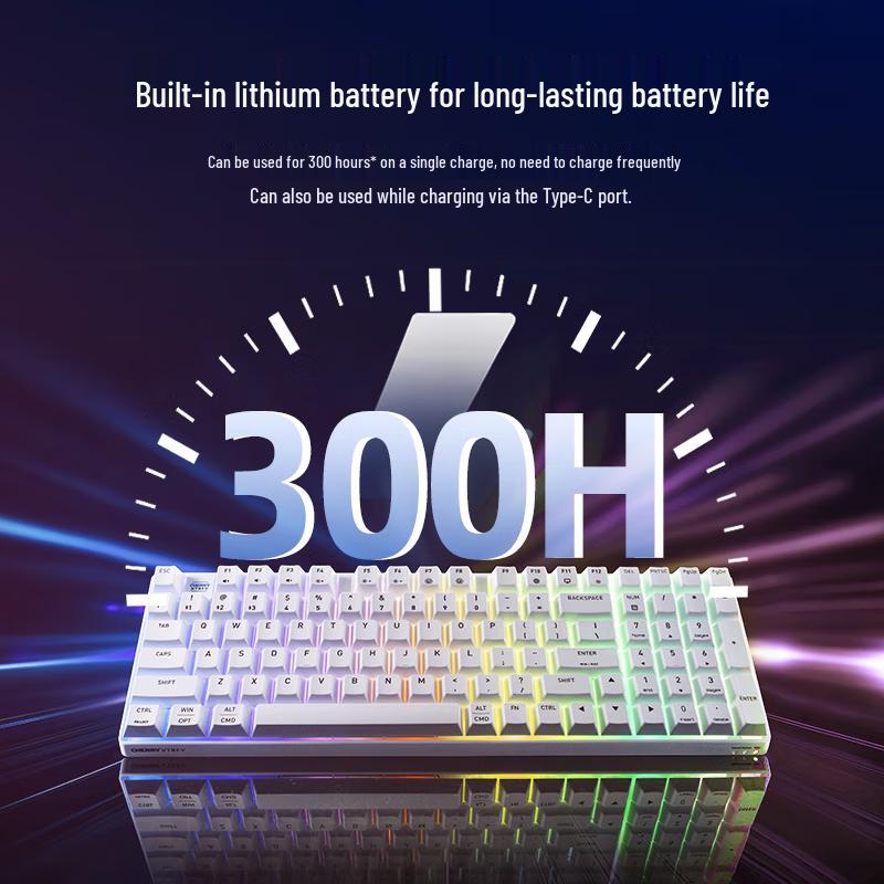 CHERRY K37 Беспроводная RGB игровая клавиатура с тремя режимами