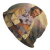 Jojos Bizarre Adventure Polnareff Jesus Slouchy Beanie Hats Women Unisex Fashion Knitting Skullies Beanies Caps for Outdoor Ski