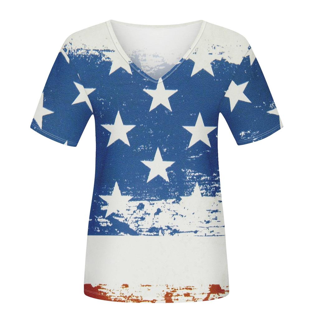 T Shirts Short Sleeve V Neck Tees For Women Fashion Tops Trendy Lightweight Soft Casual Summer Top