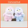 Charming Little Penguin Plushie Soft Short Plush Bag Ornament Pp Cotton Filling