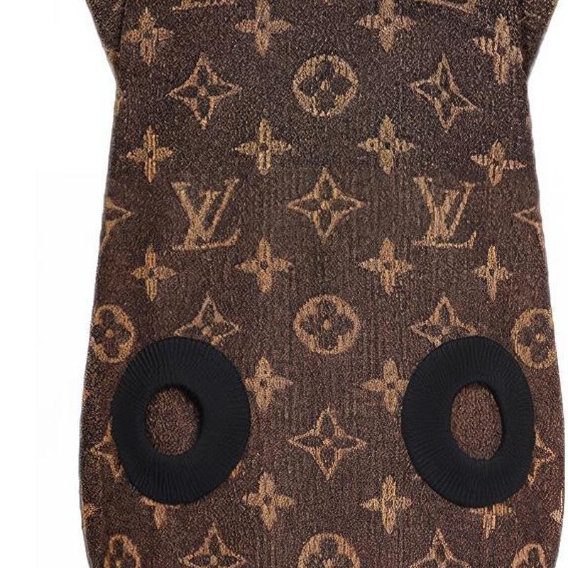 Louis Vuitton Безрукавный джемпер с монограммой из люрекса 1A9EJQ