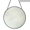 2D Flat Stained Glass Willow Tree Window Decoration Colored Glass Plate, 7.87inches Nature Tree Hanging Sun Catcher with Chain, Spring Summer Home