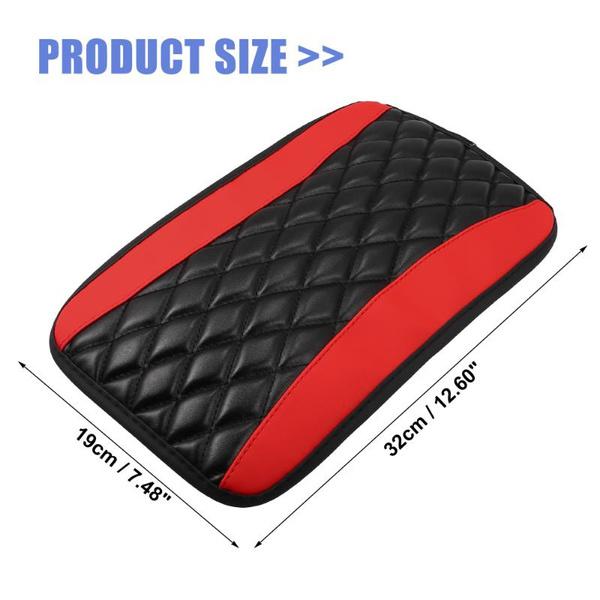 Универсальный автомобильный подлокотник, накладка на центральную консоль, подушка из искусственной кожи