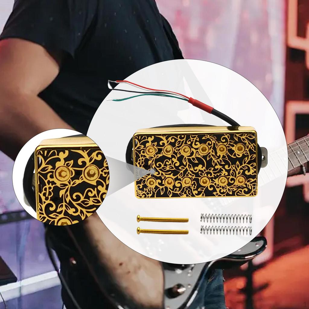 Звукосниматель Humbucker для электрогитары, Двойной звукосниматель, Часть для живых выступлений