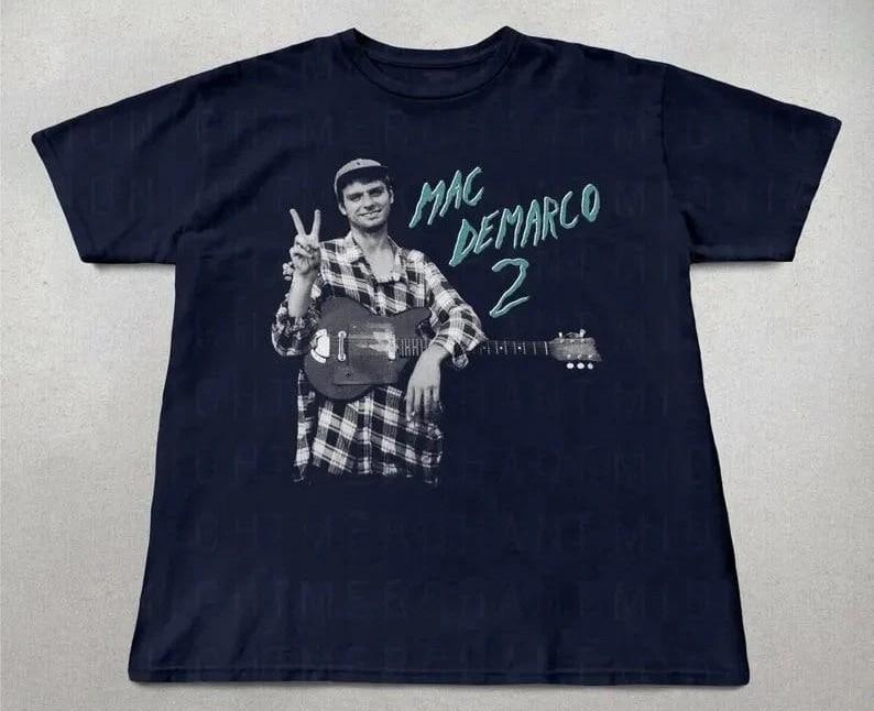 Mac DeMarco Trendy Graphic Cotton Unisex T-Shirt Gift For Fan CM656