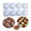 Silicone Pear Peach Cake Mold Non-stick Jelly Pudding Mold Chocolate Fondant Mold  Party Pastry