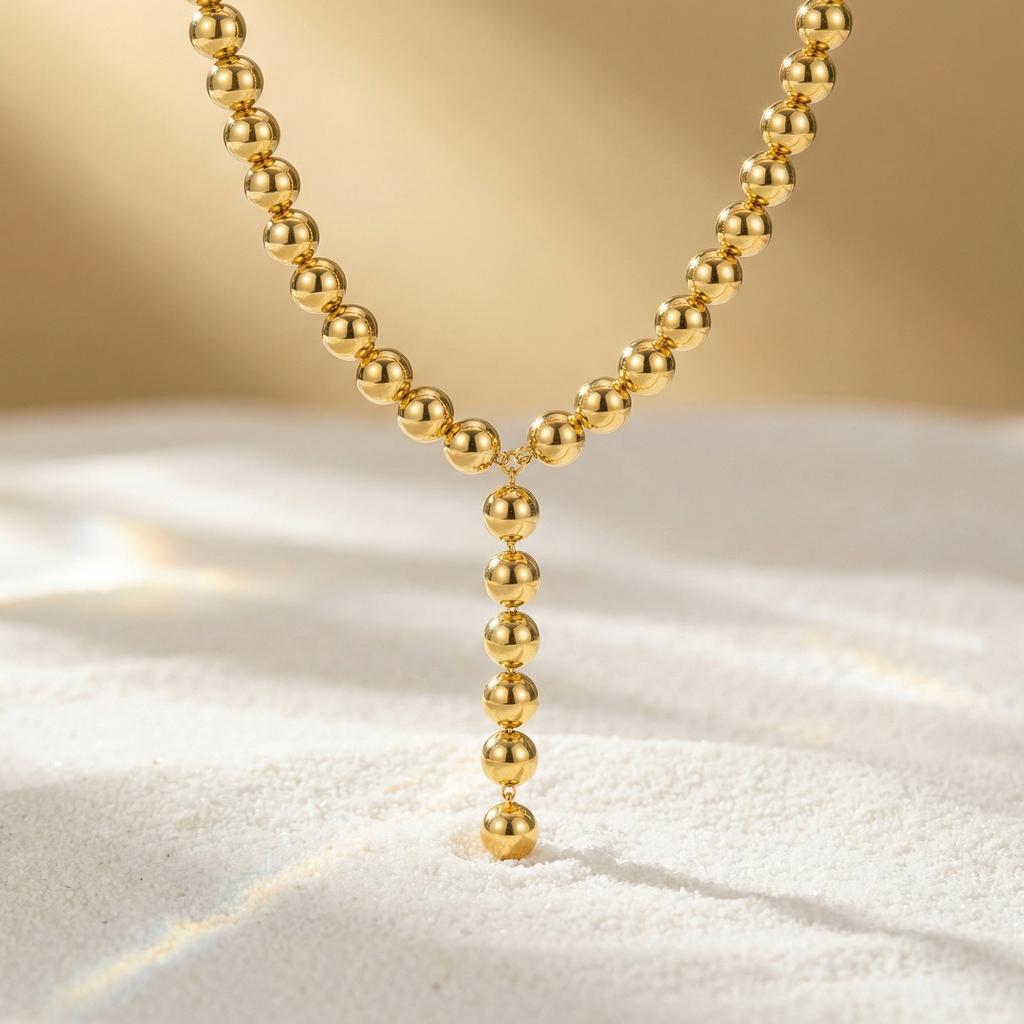 Classic Pearl Y-Shape Lariat Necklace for Women, Elegant Long Tassel Pendant for Bridal Wedding Party Jewelry