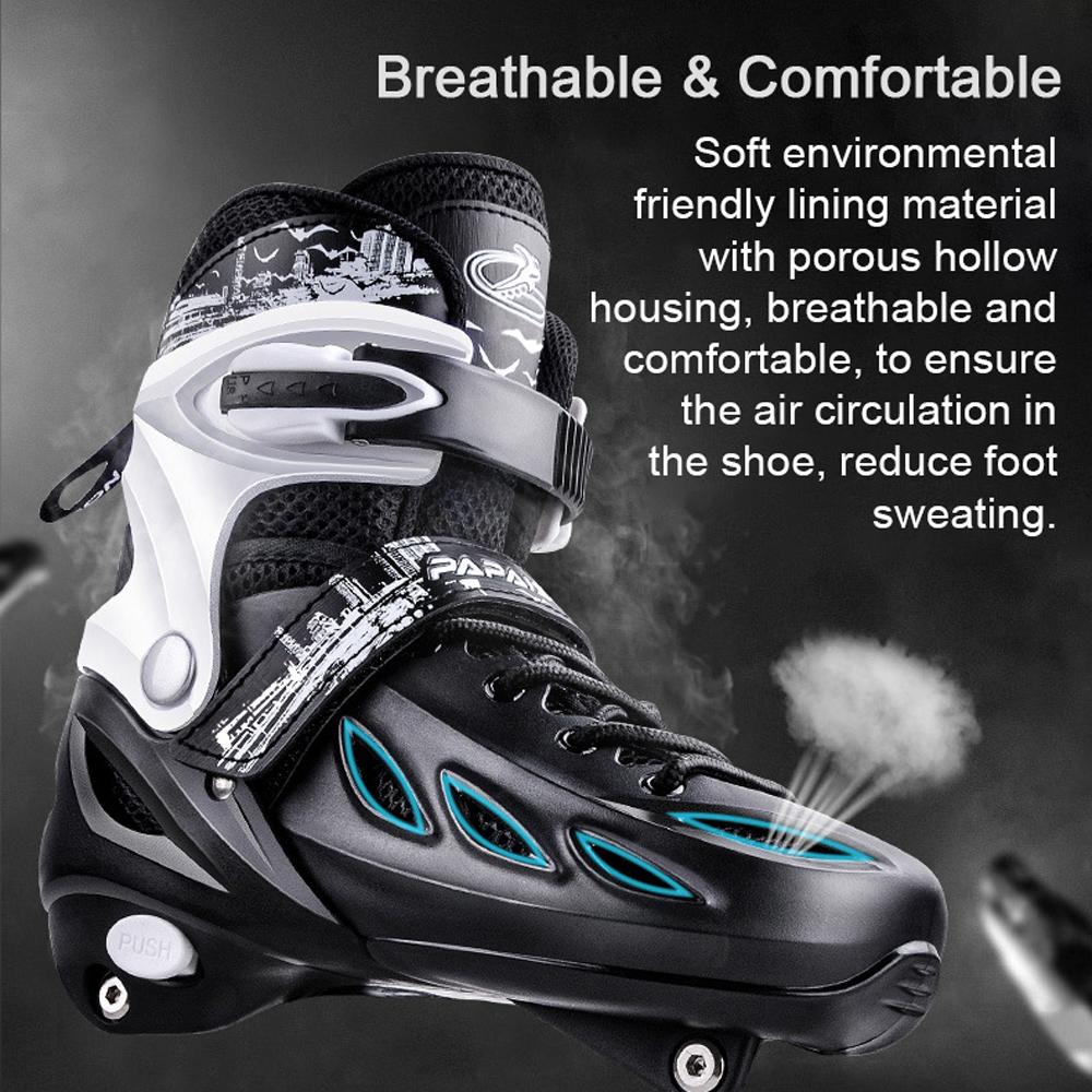 Встроенные положения Регулируемые роликовые состояния с колесом с полной подсветкой для детей и взрослых В помещении и на открытом воздухе