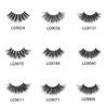 22mm Mink False Eyelashes European And American Natural Thick Multi -Layer Cross Messy Lashes False Eyelashes