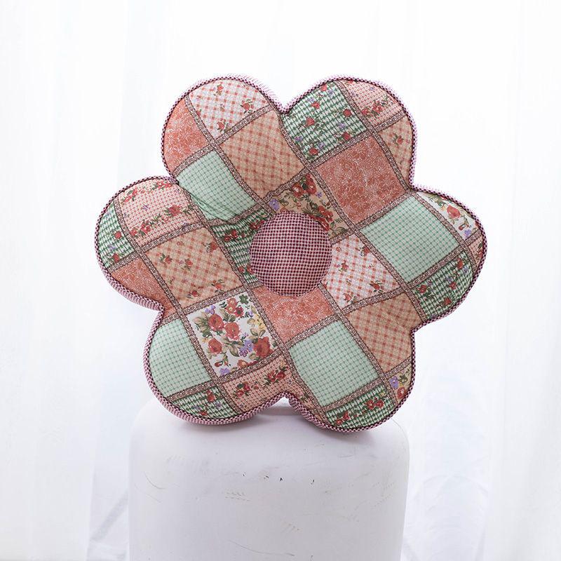 Корейская подушка с цветком сливы: Подушка для сна из 100% хлопка для офиса и спальни