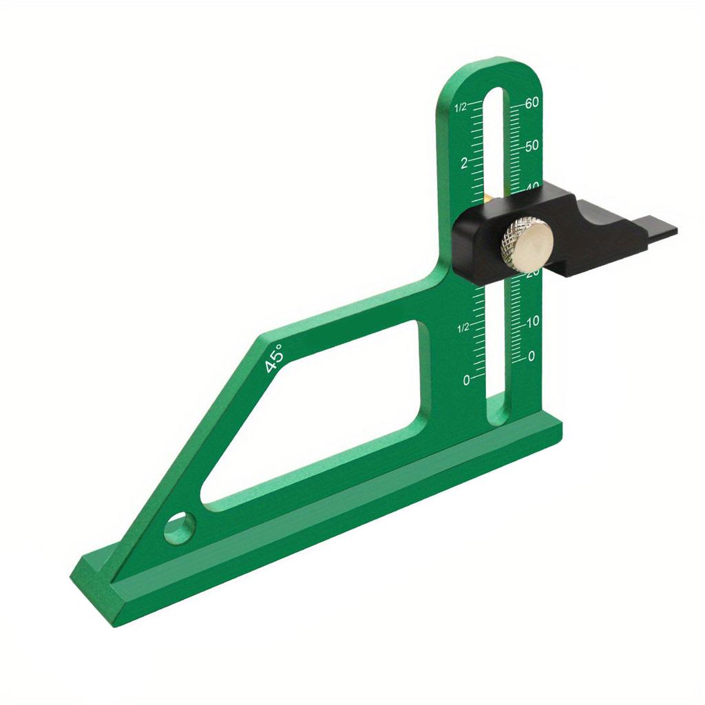 Высотомер Измерительный инструмент Алюминиевый Фрезерный стол Высотомер с Дюймовой Метрической шкалой Инструмент для измерения Деревообработки