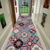 European Long Corridor Carpets for Hallway Living Room Decoration Home Anti-skid Entry Floor Mats Hotel Lobby Stairway Area Rugs