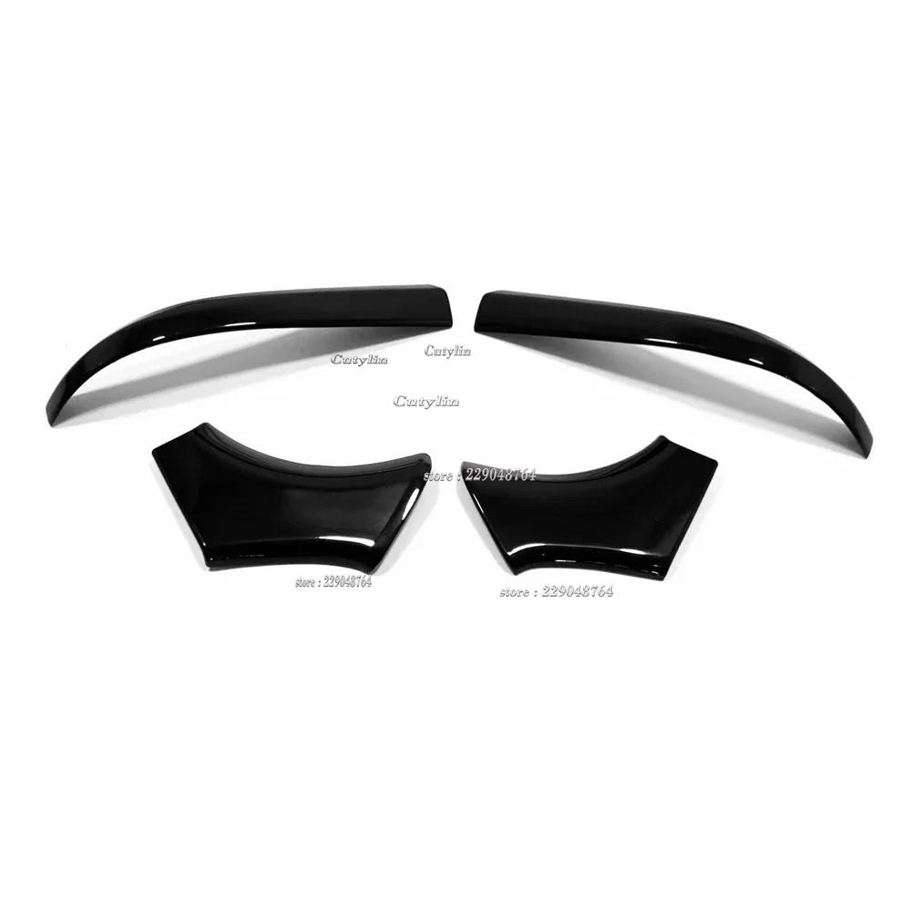 For Toyota Harrier Venza -2024 ABS Chrome Car Rearview Mirror Protector Vehicle Anti-collision Strip Car Accessories
