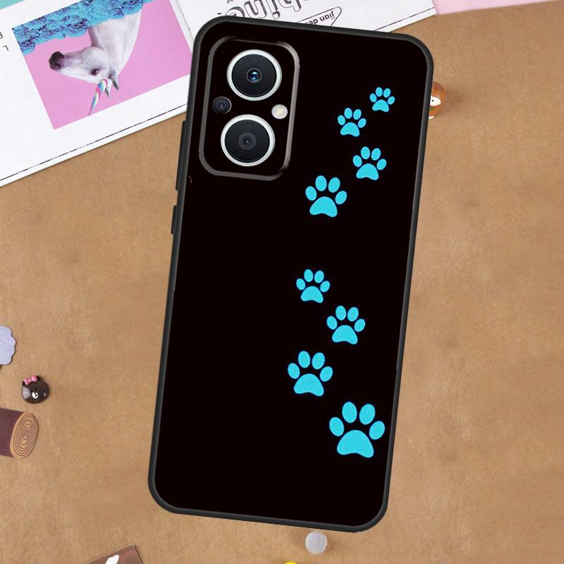Лапки Кошки Собаки Для OPPO Reno 12 13 14 11 10 Pro 14F 13F 12F 11F 7 8 Lite 8T OPPO Find X9 X5 X6 X8 Pro Чехол