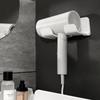 Wall Mounted Dryer Hair Stand Bathroom Organizer Self Adhesive Shelves  Bathroom Accessories