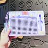 Magnetic Toy Steel Ball Drawing Board Cartoon Writing Pad Bag Pendant  Learning Educational