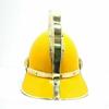 Латунная дизайнерская желтая отделка в винтажном стиле Реплика пожарного шлема Пригодный для носки подарок