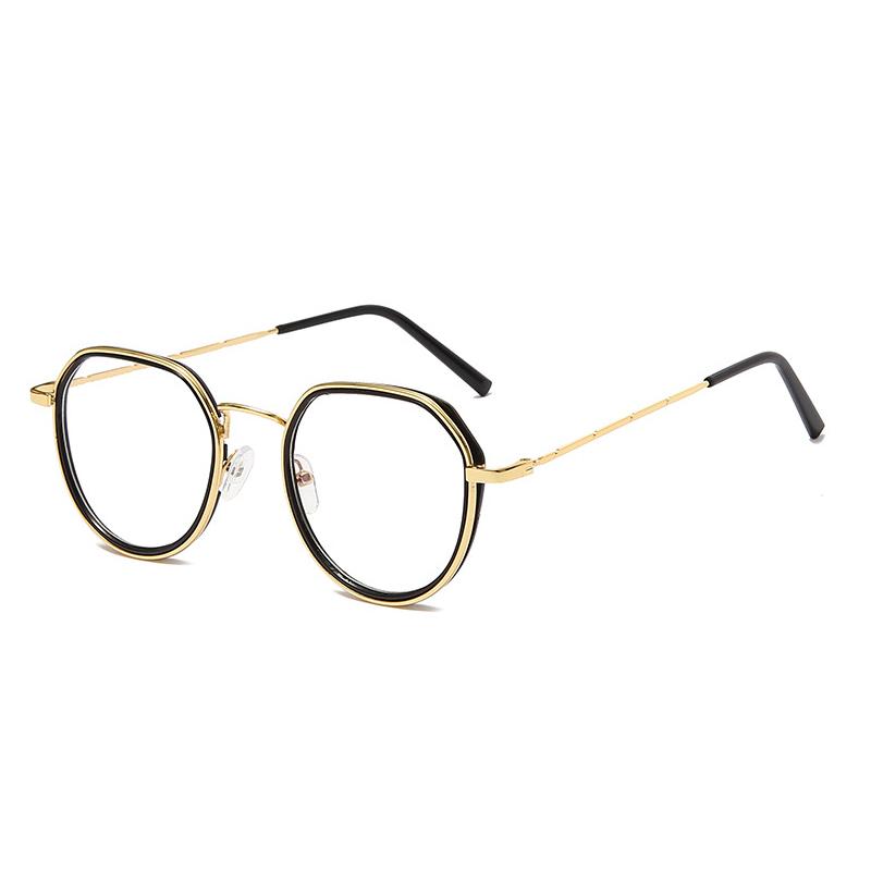 High-quality Large Frame Glasses Myopia Glasses Women Men Nearsighted Eyewear Anti Blue Light Glasses with Diopters Minus -1.0