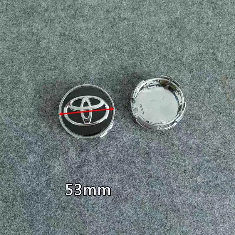 4 шт. 53 мм центральные колпачки для колес для Toyota