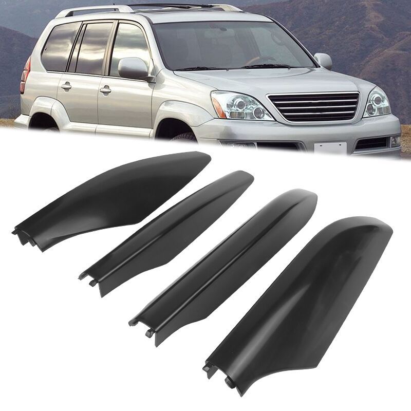 Накладка на конец рейлинга крыши Для Lexus GX470 03-09 Toyota Prado fj120 03-09 63492-60040 63491-60060 63494-60050 63493-60060