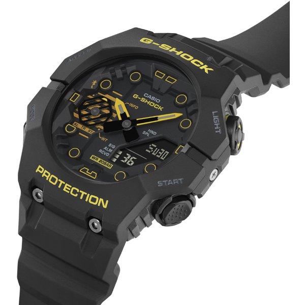 Casio Мужские часы G-SHOCK GA-B001CY-1AJF [G-SHOCK Caution Yellow Series] Круглые часы Черный карбон *Смола