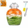 Jingqingfu Glass Pickle and Sauerkraut Jar with Sealed Lid