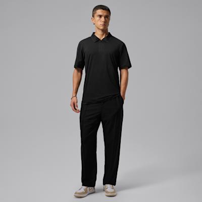 Jordan Polo Shirts Men's Black Lapel Moderate