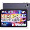 Android 16 Gemini Widevine Разделение экрана FM Беспроводной ТЕЛЕК Подходит для пожилых людей и детей Высокопроизводительный планшет, 10-дюймовый, 10,1-дюймовый, Модель Wi-Fi,