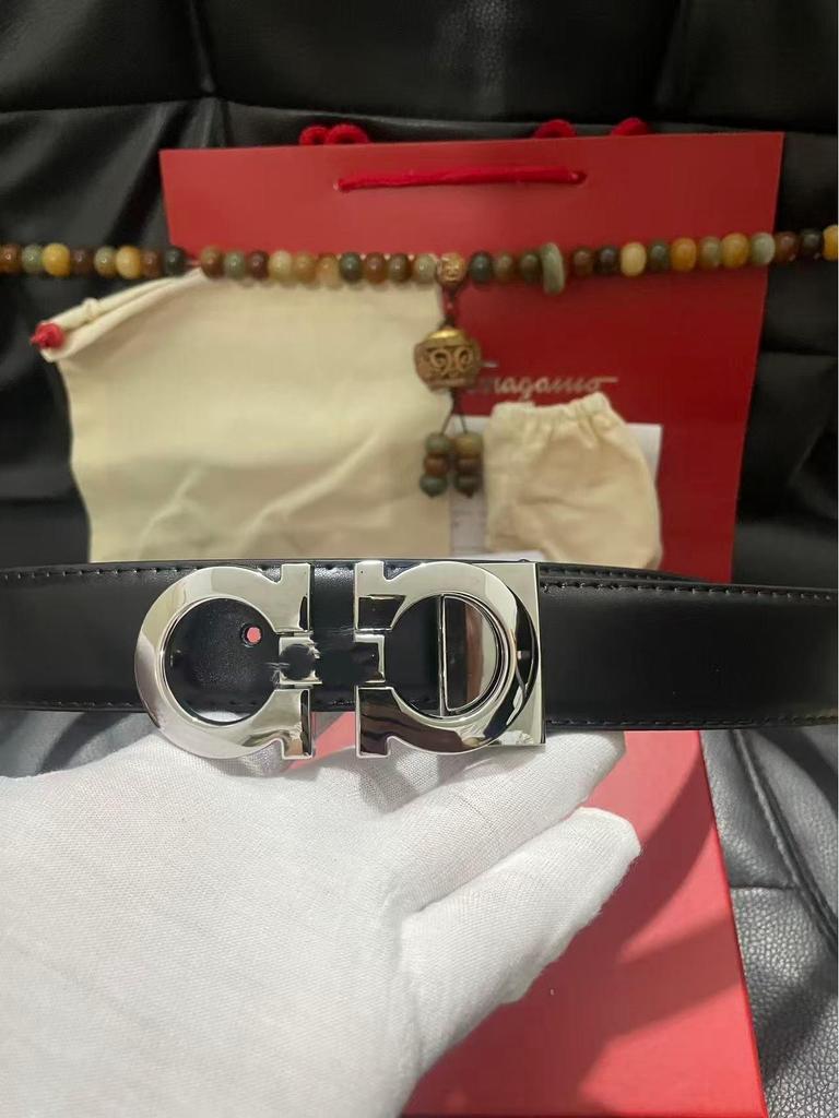 Современный мужской кожаный ремень - Натуральная коровья кожа для повседневной и модной одежды