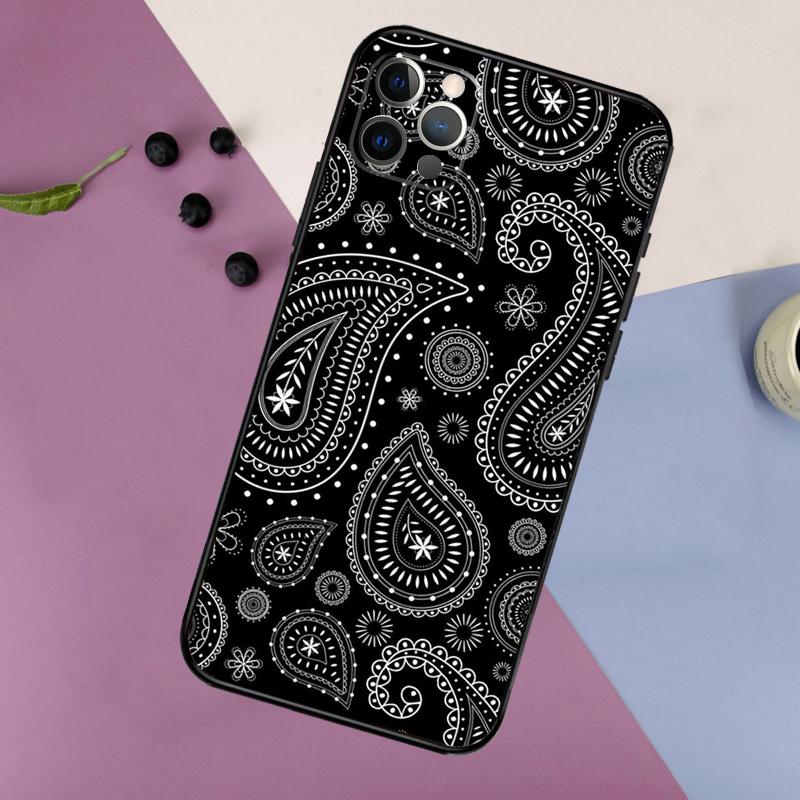 Paisley Pattern Phone Case For iPhone 17 16 15 14 11 12 13 Pro Max Plus 12 13 mini 16e 17 Air Bumper Cover