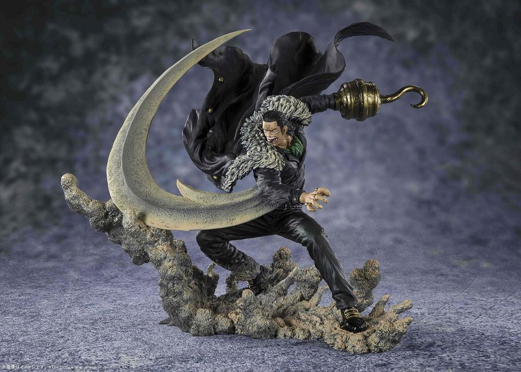 TAMASHII NATIONS Figuarts ZERO ONE PIECE Sir Crocodile 205 мм окрашенная полная фигурка [EXTRA BATTLE] -Summit Battle- приблизительно. ПВХ и АБС