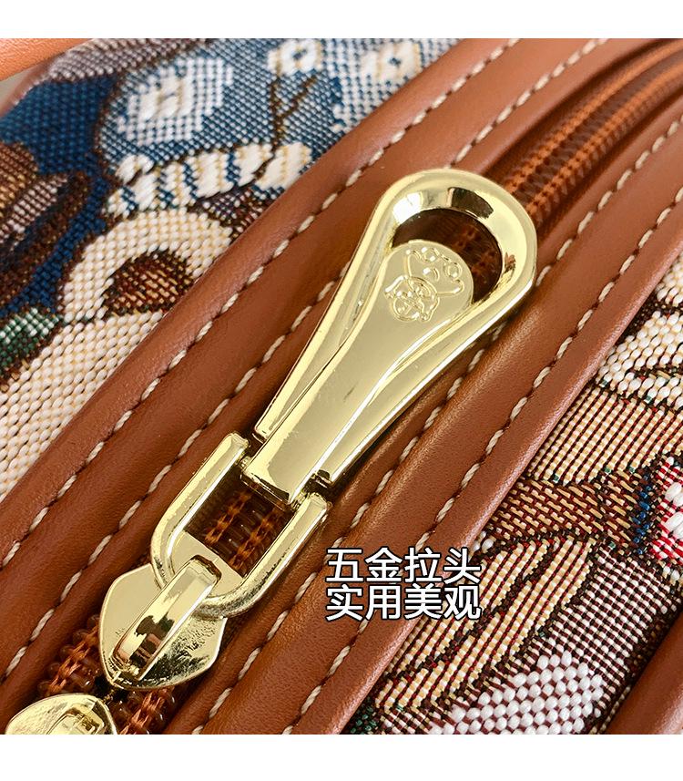 Hello Kitty Women's Cute Bear Backpack - 2025 Street Fashion Cartoon Style